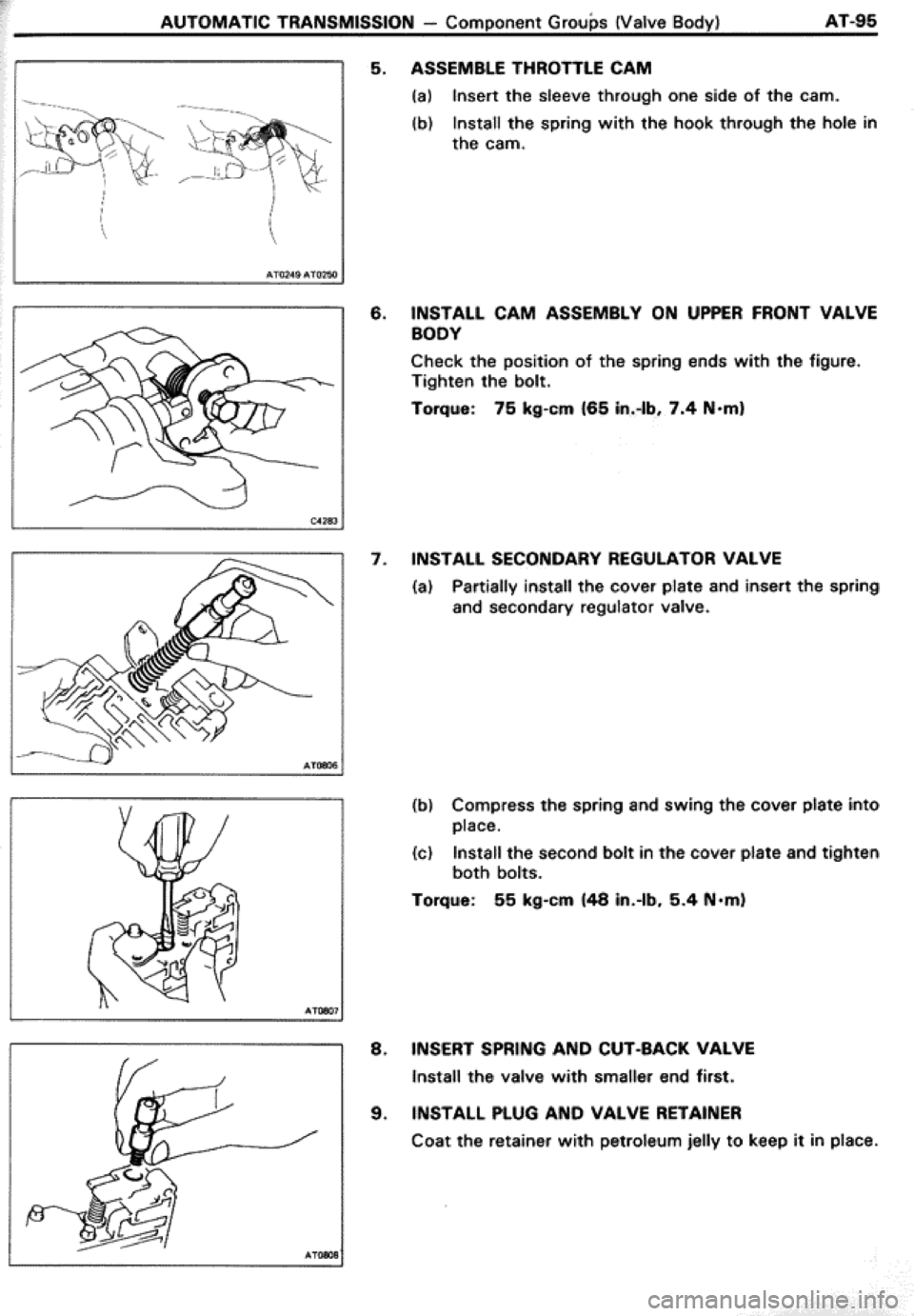 TOYOTA CELICA 1986 Service Repair Manual TOYOTA CELICA 1986 Service Repair Manual