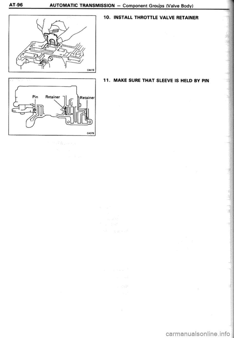 TOYOTA CELICA 1986 Service Repair Manual TOYOTA CELICA 1986 Service Repair Manual