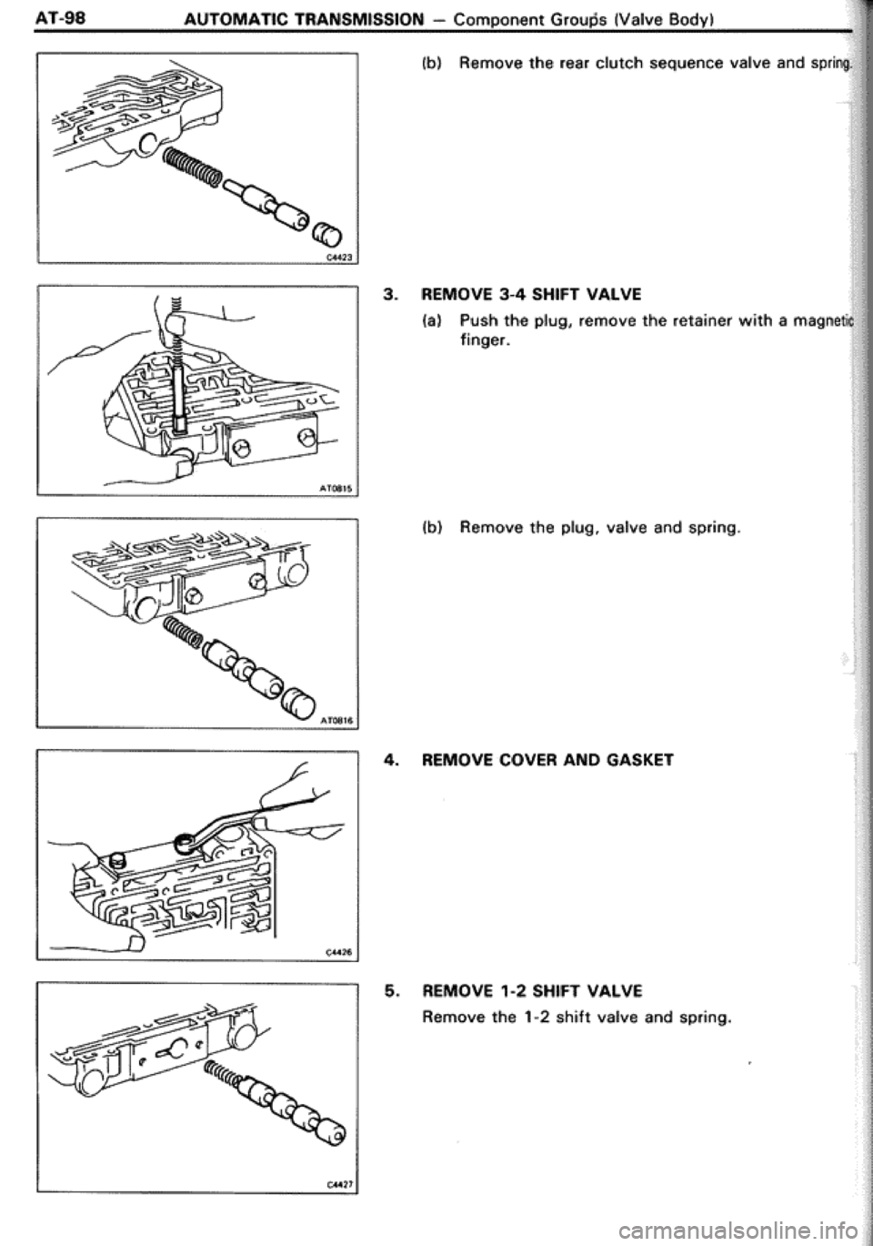 TOYOTA CELICA 1986 Service Repair Manual TOYOTA CELICA 1986 Service Repair Manual