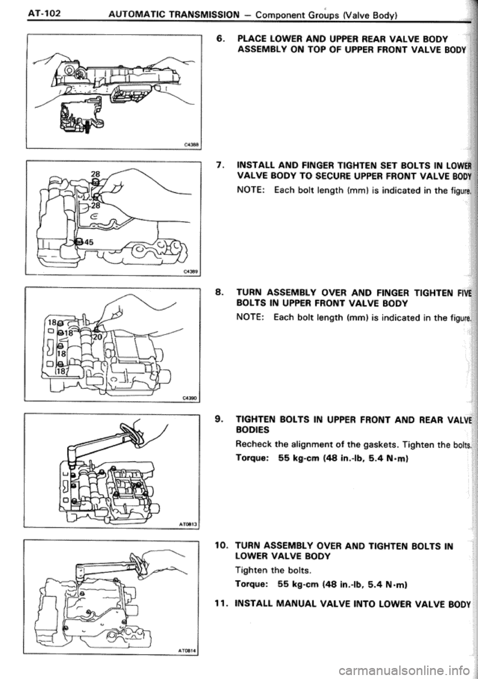 TOYOTA CELICA 1986 Service Repair Manual TOYOTA CELICA 1986 Service Repair Manual