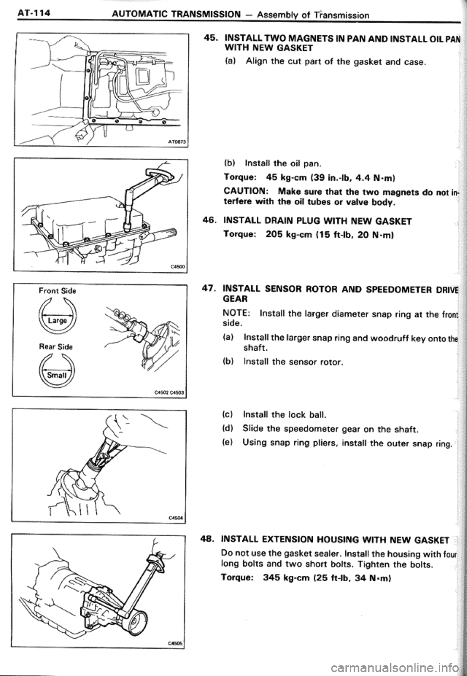 TOYOTA CELICA 1986 Service Repair Manual TOYOTA CELICA 1986 Service Repair Manual