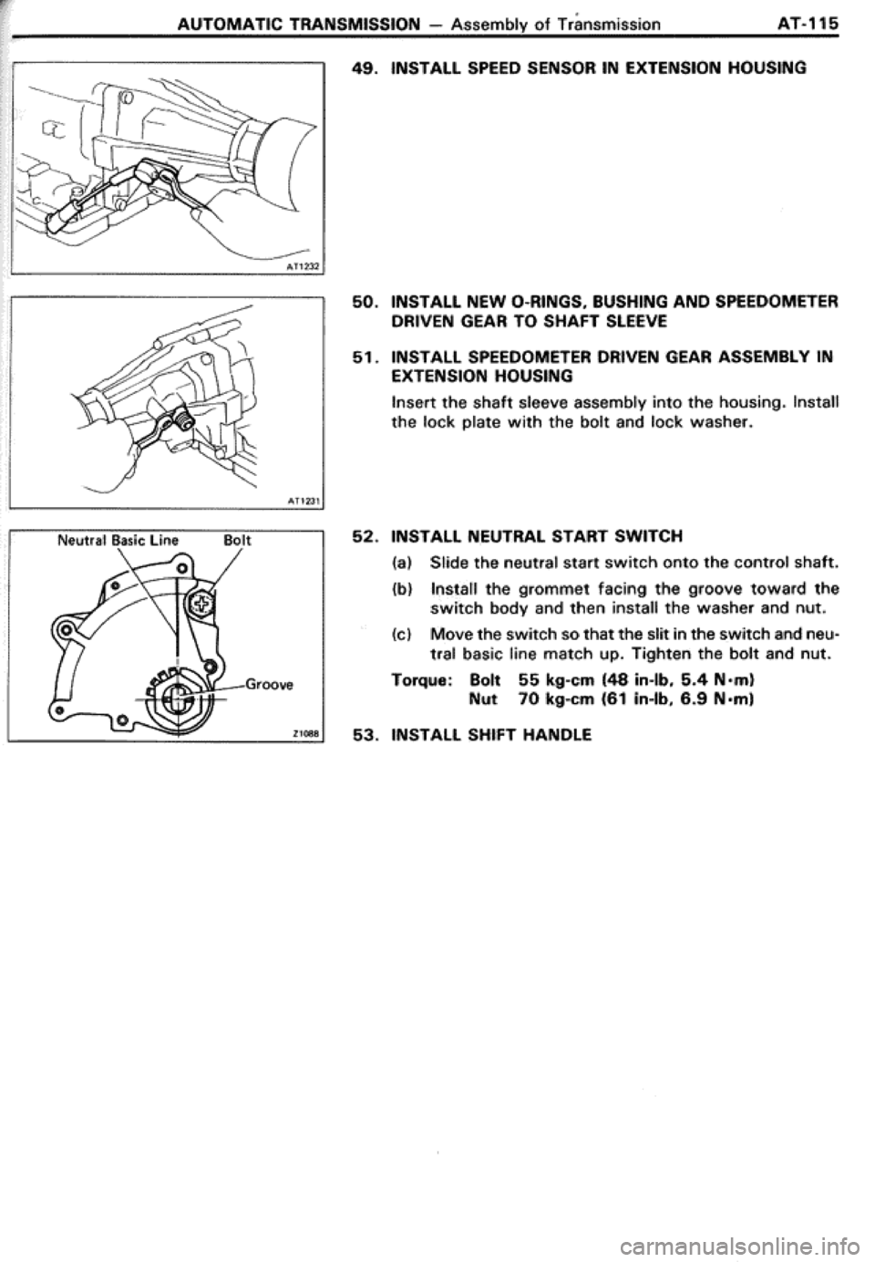 TOYOTA CELICA 1986 Service Repair Manual TOYOTA CELICA 1986 Service Repair Manual