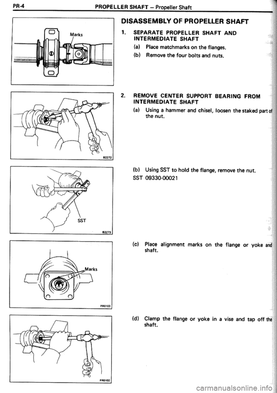 TOYOTA CELICA 1986 Service Repair Manual TOYOTA CELICA 1986 Service Repair Manual
