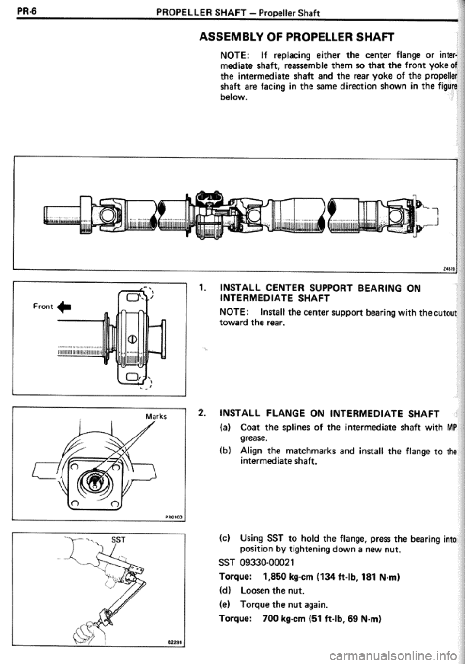 TOYOTA CELICA 1986 Service Repair Manual TOYOTA CELICA 1986 Service Repair Manual