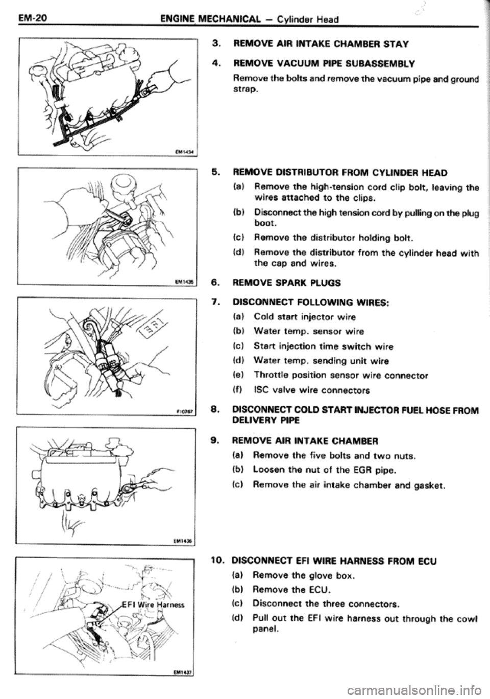 TOYOTA CELICA 1986 Service Service Manual TOYOTA CELICA 1986 Service Service Manual