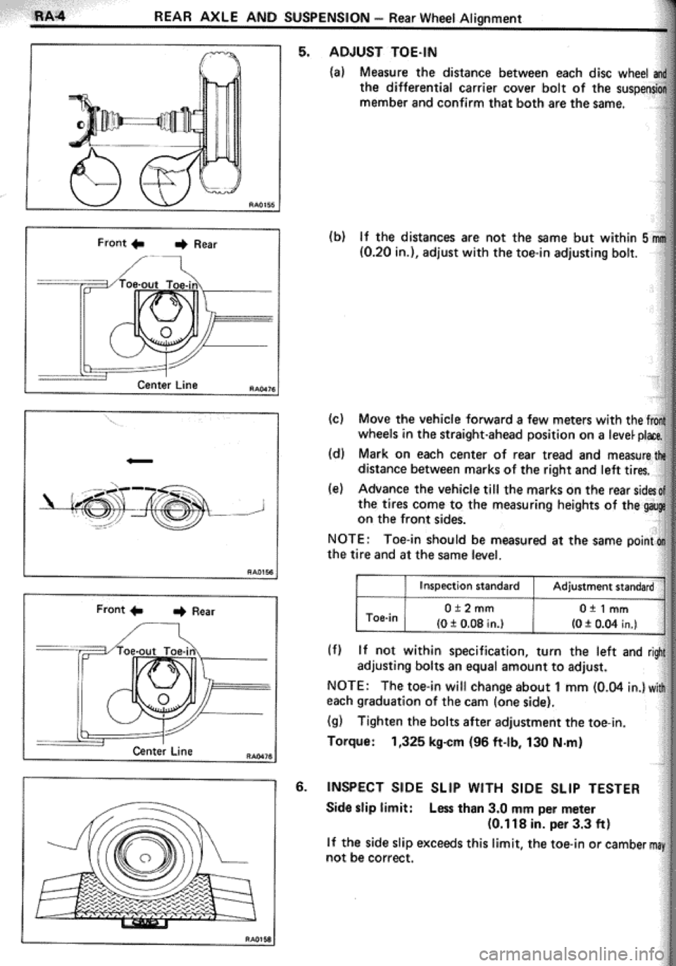 TOYOTA CELICA 1986 Service Repair Manual TOYOTA CELICA 1986 Service Repair Manual