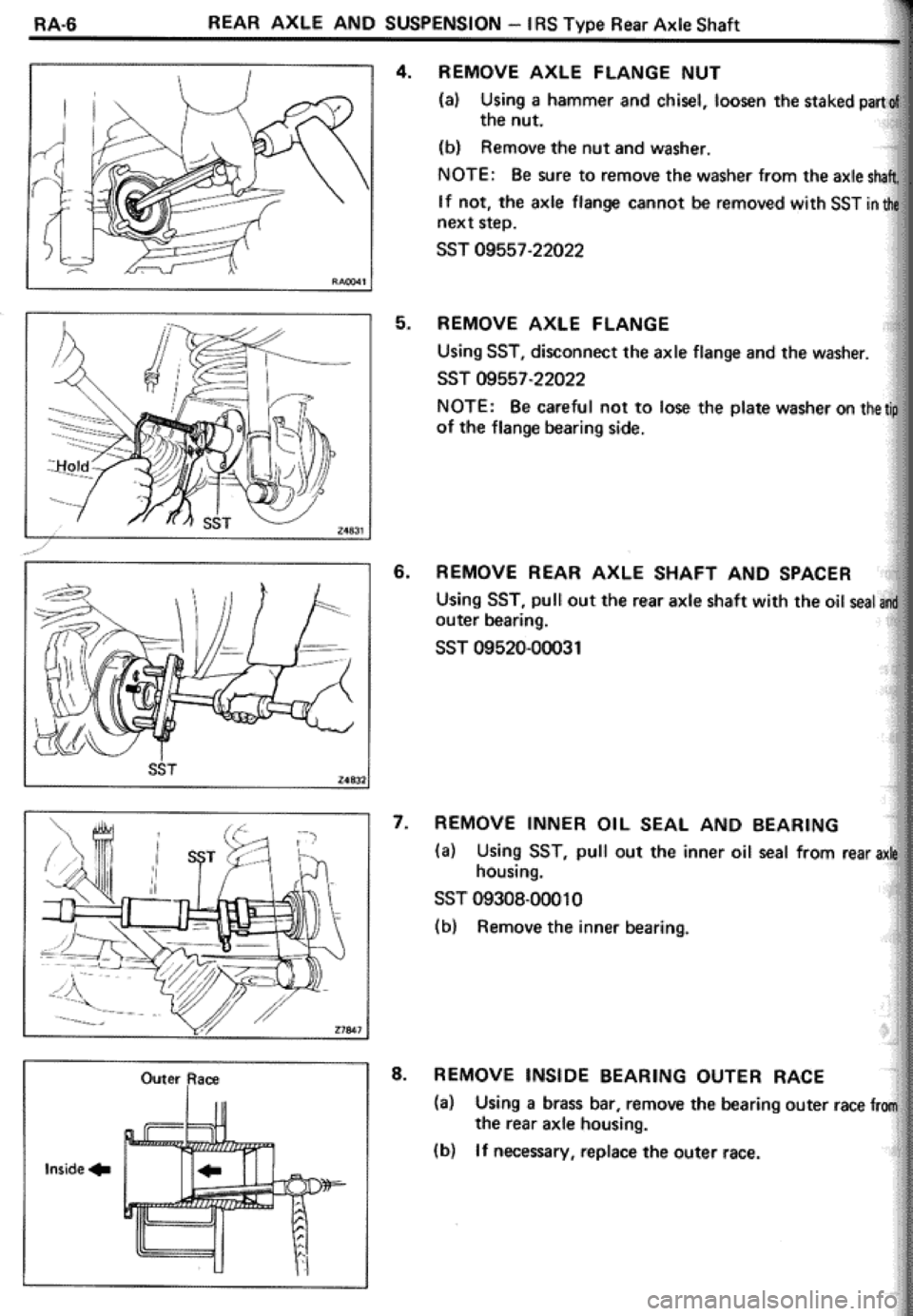 TOYOTA CELICA 1986 Service Repair Manual TOYOTA CELICA 1986 Service Repair Manual