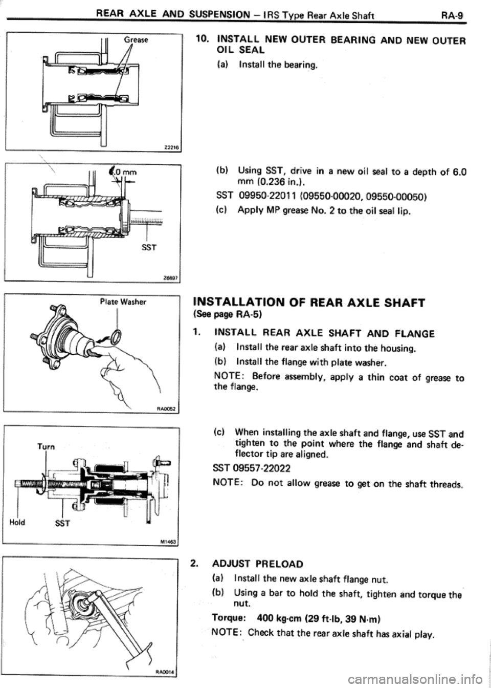 TOYOTA CELICA 1986 Service Repair Manual TOYOTA CELICA 1986 Service Repair Manual