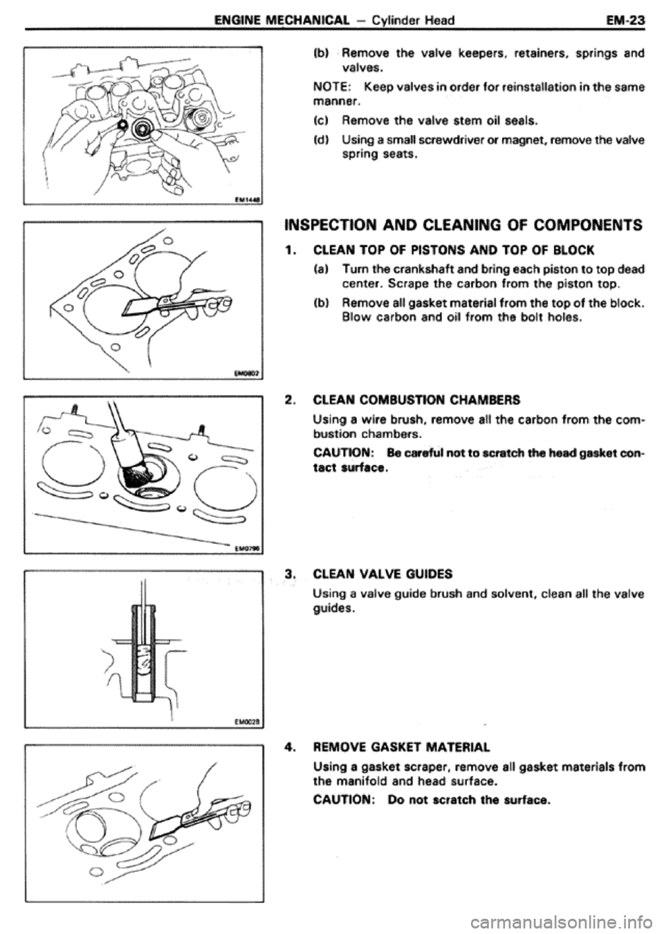 TOYOTA CELICA 1986 Service Service Manual TOYOTA CELICA 1986 Service Service Manual