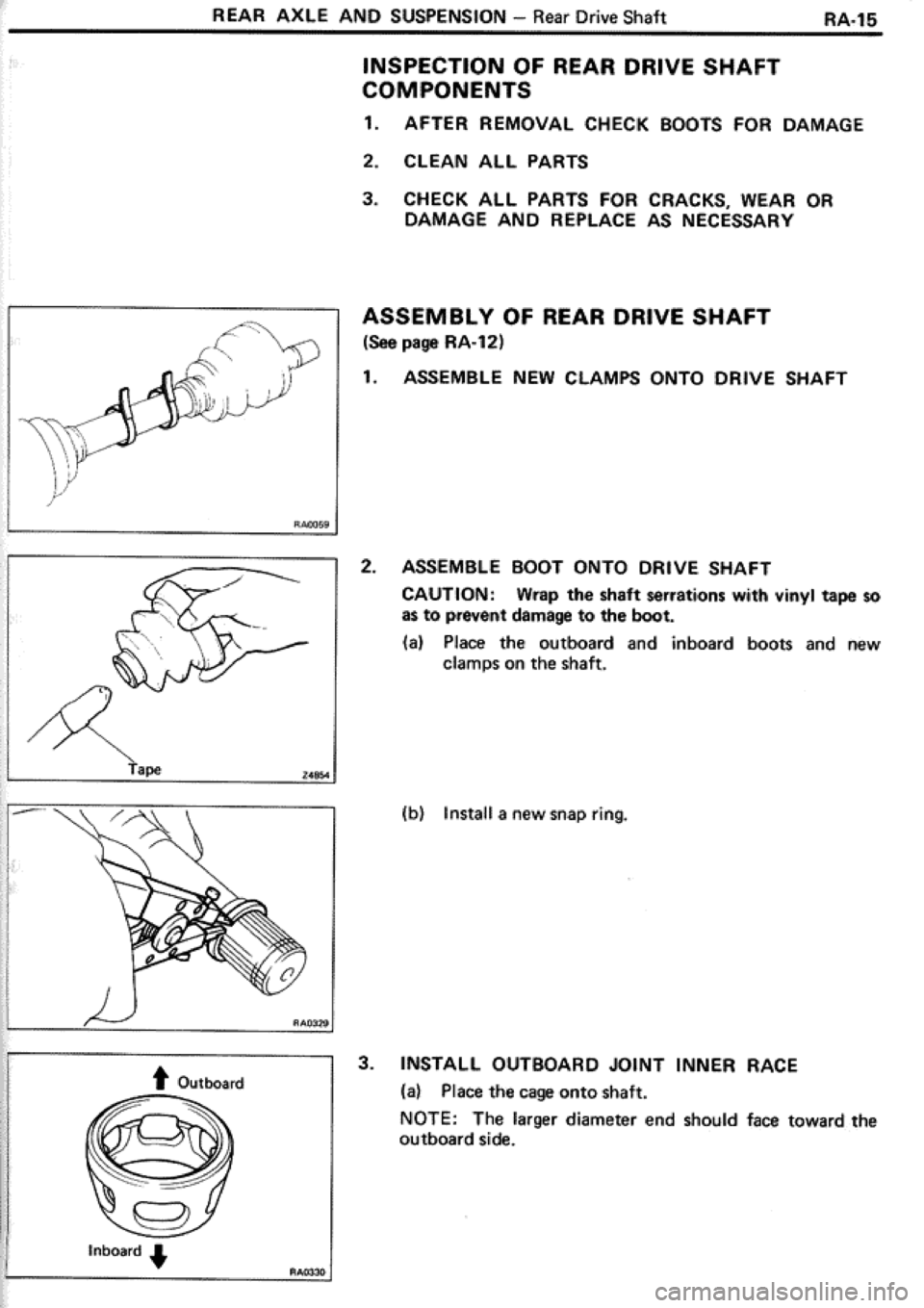 TOYOTA CELICA 1986 Service Repair Manual TOYOTA CELICA 1986 Service Repair Manual