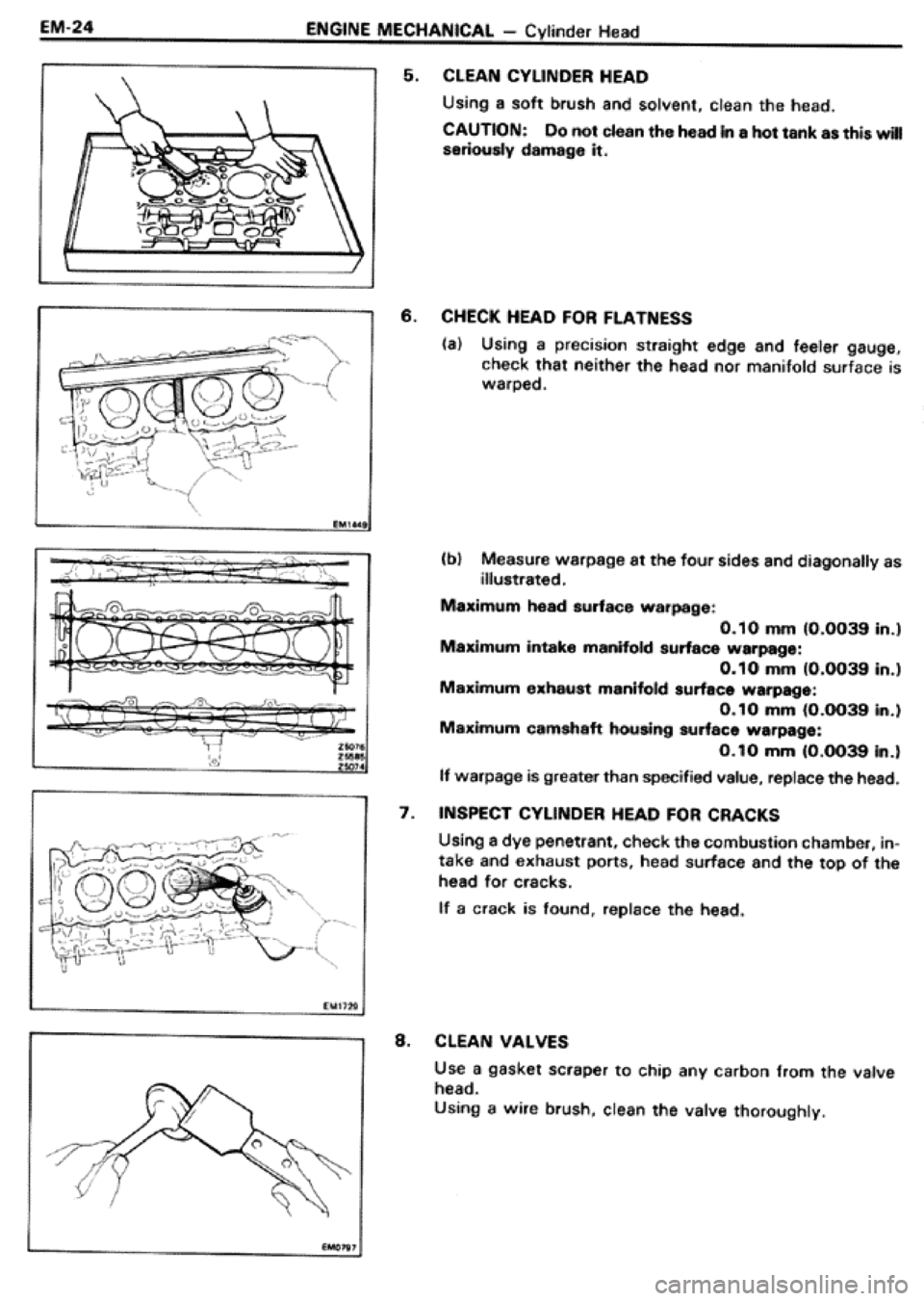TOYOTA CELICA 1986 Service Service Manual TOYOTA CELICA 1986 Service Service Manual