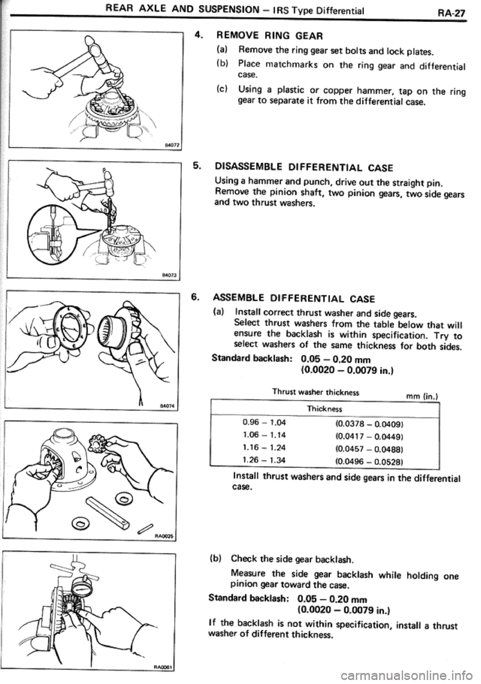 TOYOTA CELICA 1986 Service Repair Manual TOYOTA CELICA 1986 Service Repair Manual