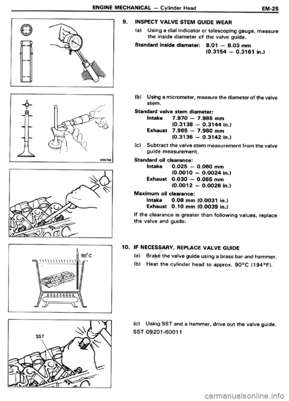 TOYOTA CELICA 1986 Service Service Manual TOYOTA CELICA 1986 Service Service Manual