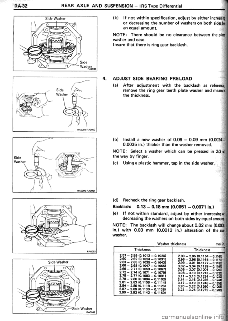 TOYOTA CELICA 1986  Service Repair Manual 