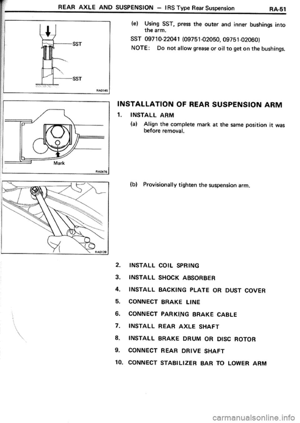 TOYOTA CELICA 1986 Service Repair Manual TOYOTA CELICA 1986 Service Repair Manual