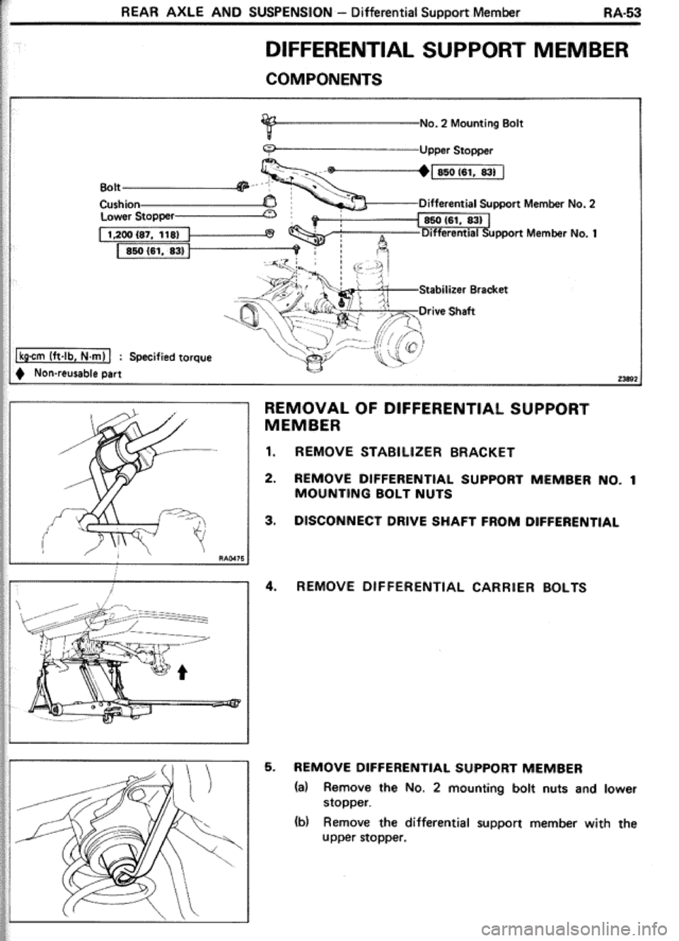 TOYOTA CELICA 1986 Service Repair Manual TOYOTA CELICA 1986 Service Repair Manual
