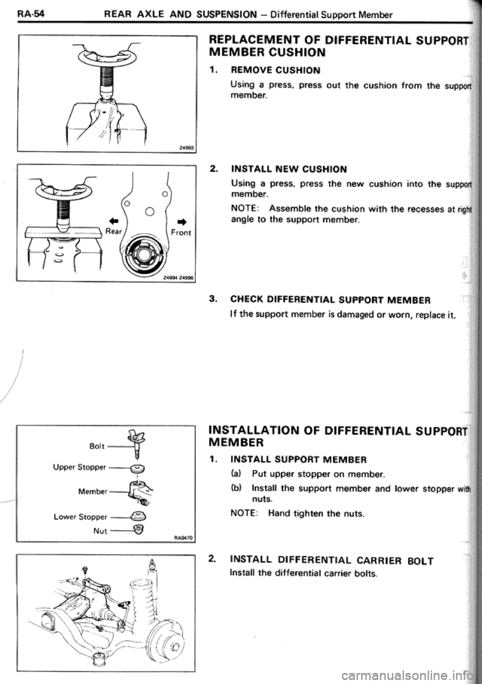 TOYOTA CELICA 1986 Service Repair Manual TOYOTA CELICA 1986 Service Repair Manual