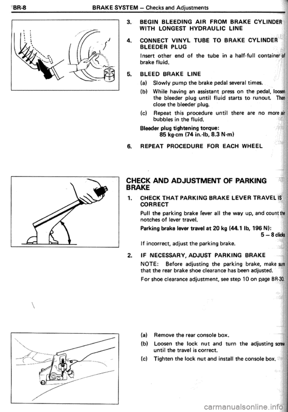 TOYOTA CELICA 1986  Service Repair Manual 