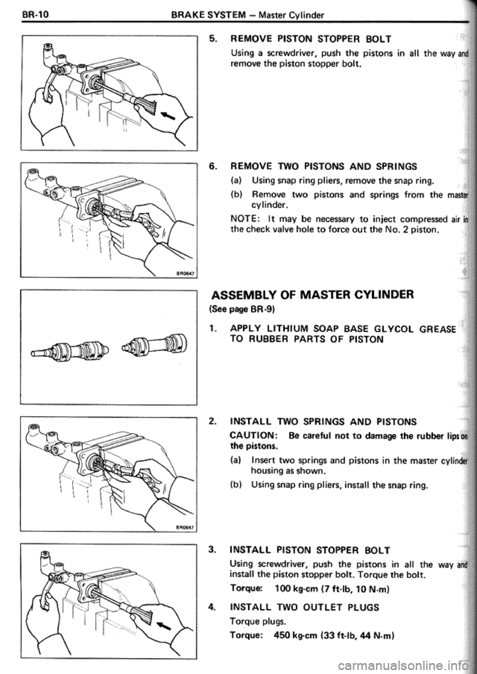 TOYOTA CELICA 1986  Service Repair Manual 
