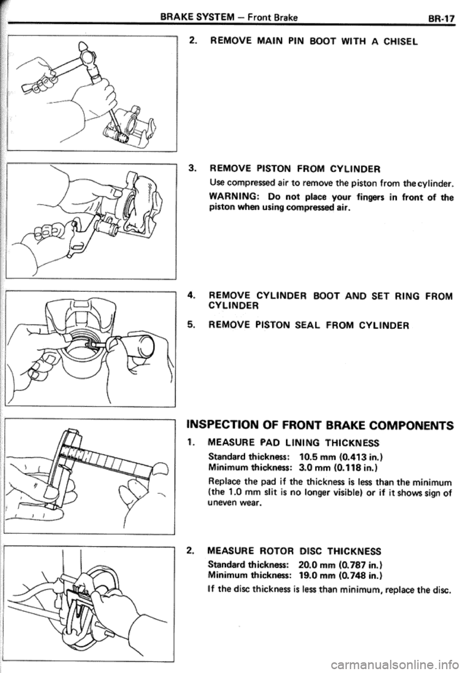 TOYOTA CELICA 1986  Service Repair Manual 