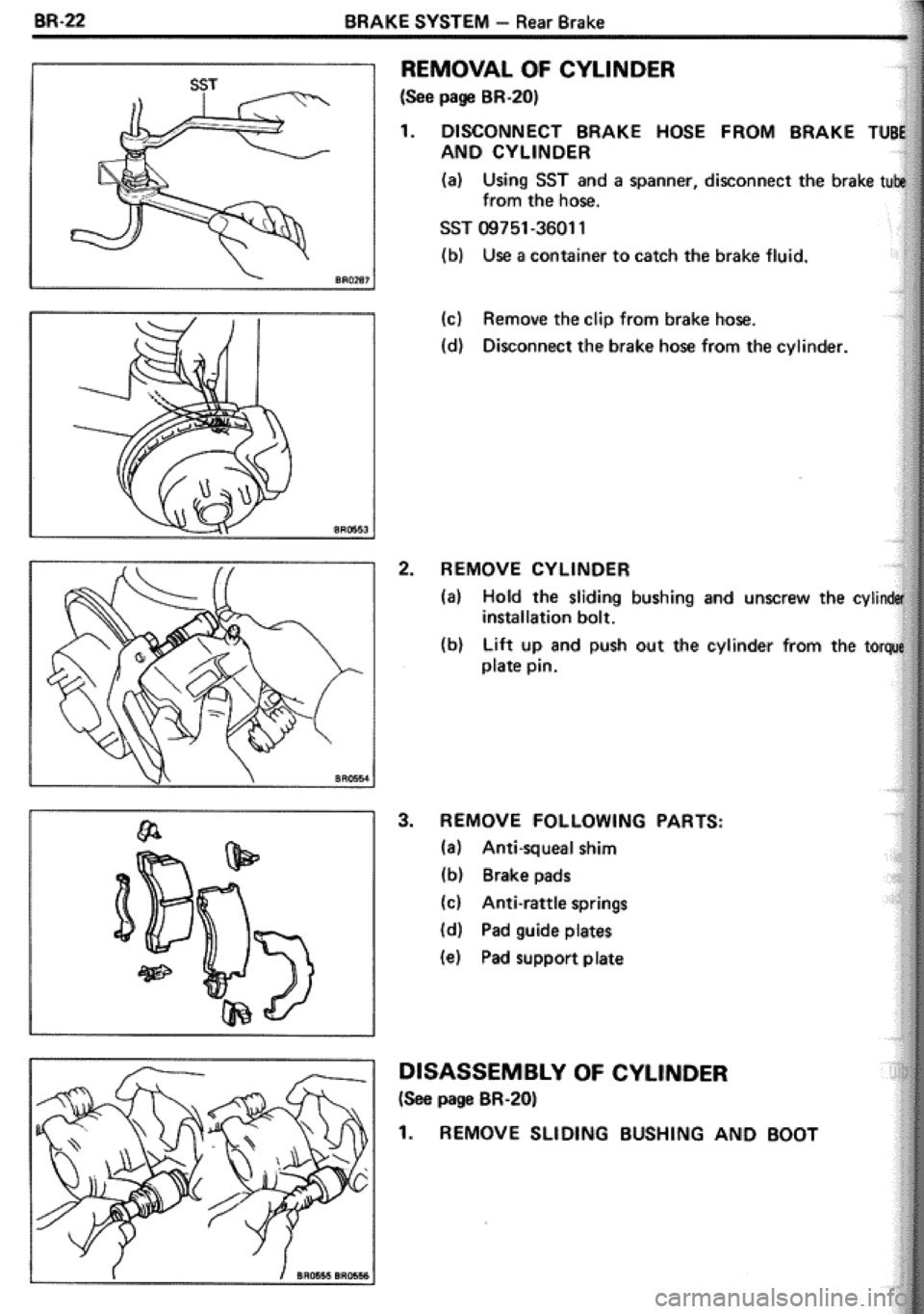 TOYOTA CELICA 1986  Service Repair Manual 