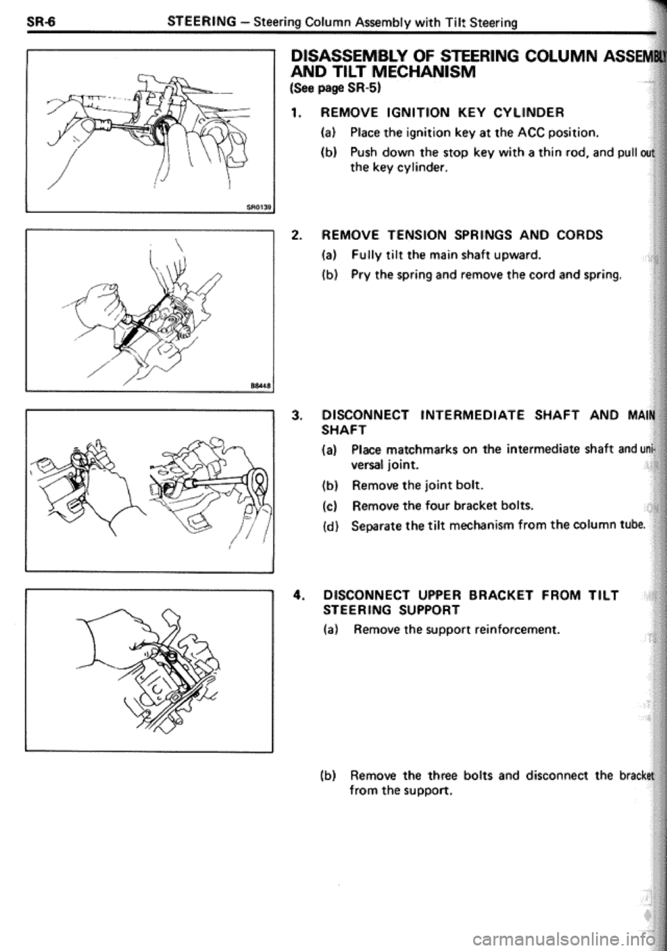 TOYOTA CELICA 1986  Service Repair Manual 