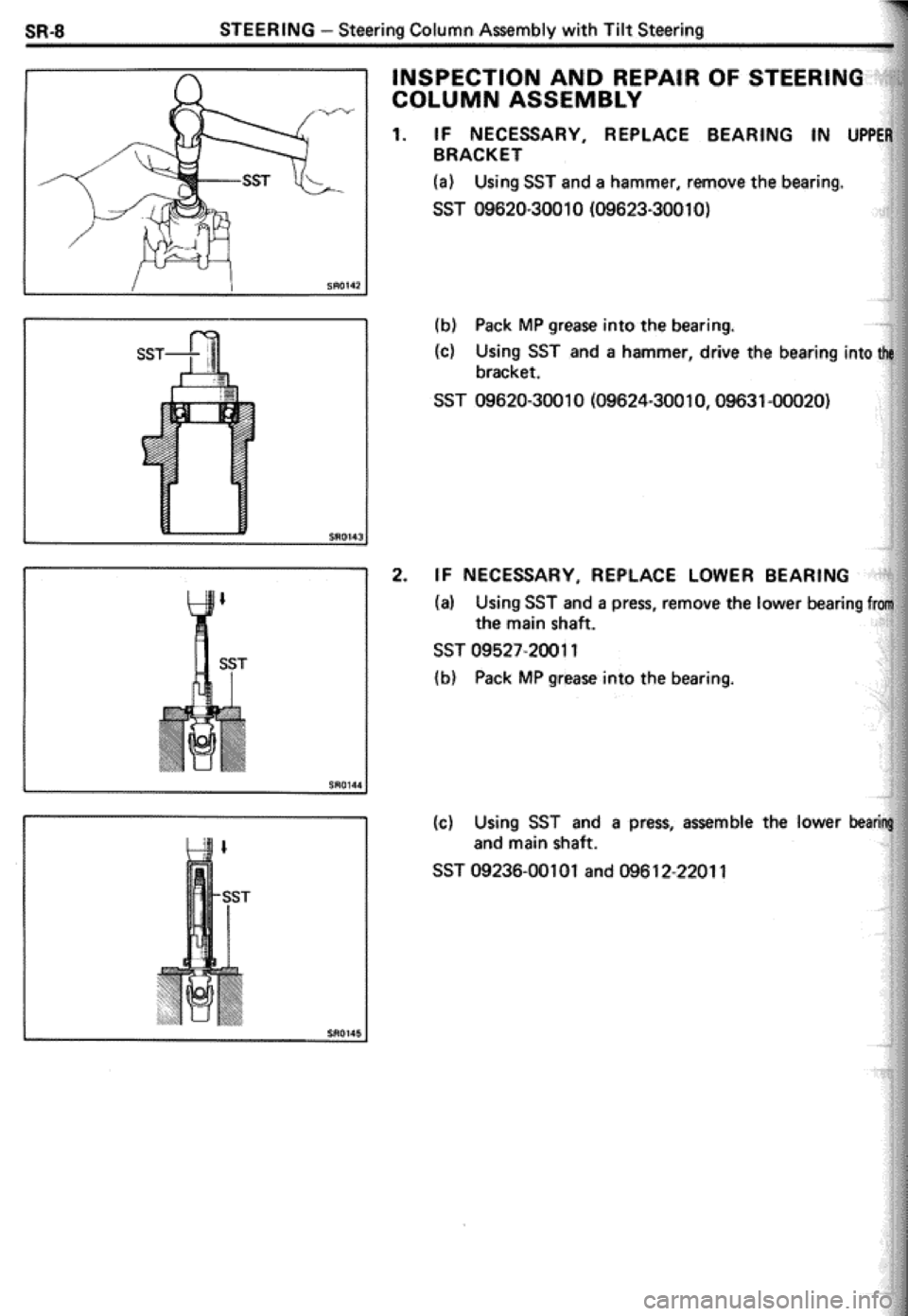 TOYOTA CELICA 1986  Service Repair Manual 