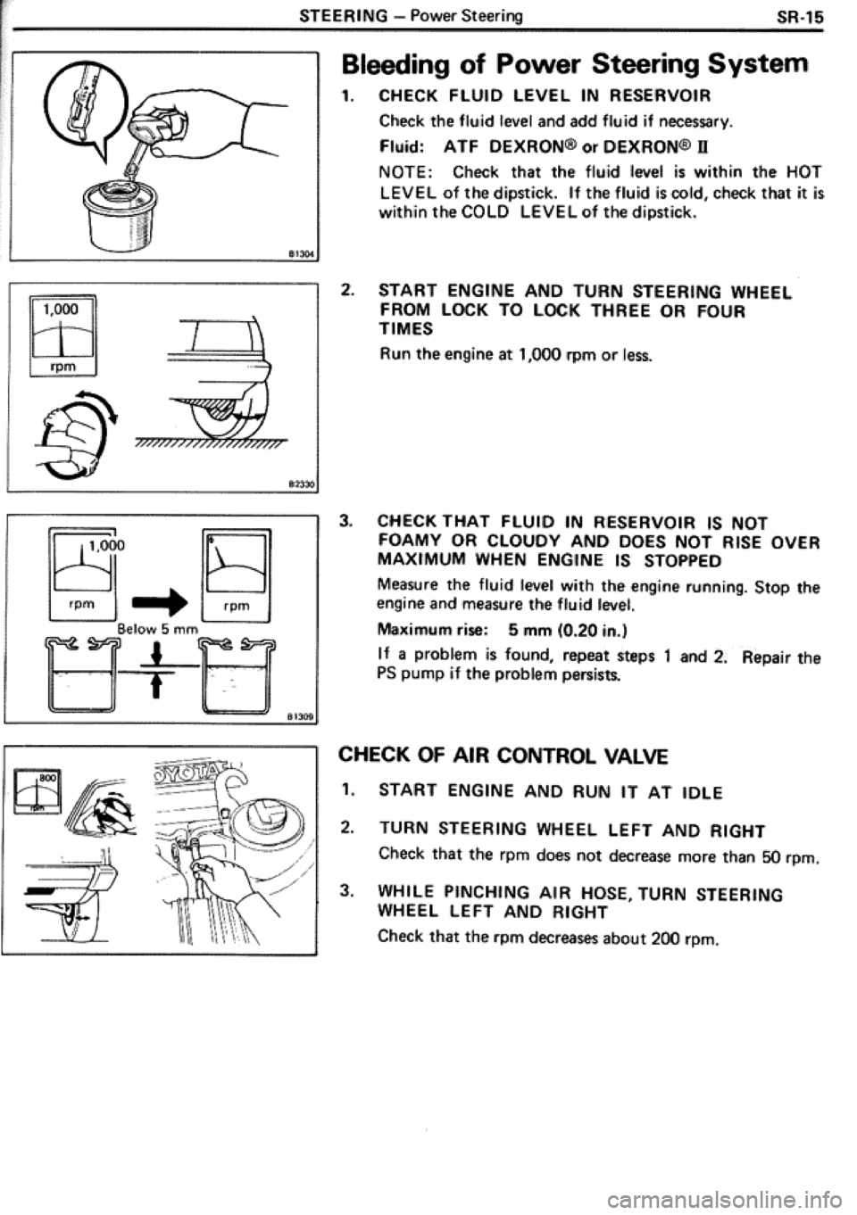 TOYOTA CELICA 1986  Service Repair Manual 