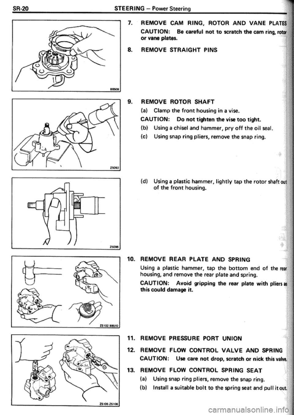 TOYOTA CELICA 1986  Service Repair Manual 