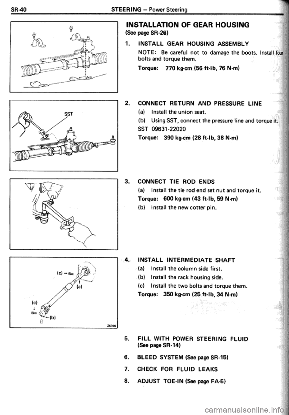 TOYOTA CELICA 1986 Service Repair Manual TOYOTA CELICA 1986 Service Repair Manual