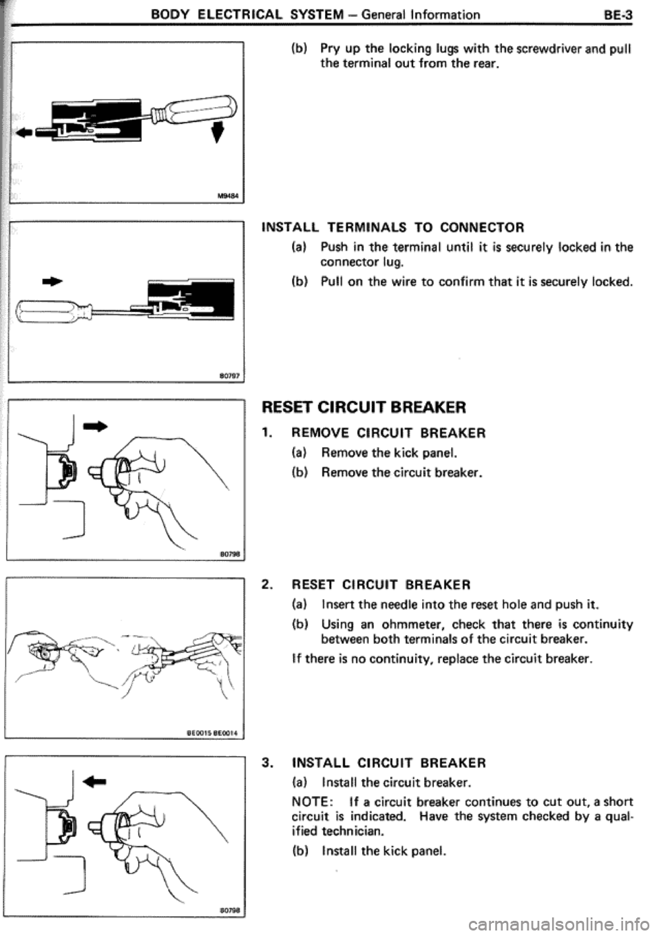 TOYOTA CELICA 1986 Service Repair Manual TOYOTA CELICA 1986 Service Repair Manual
