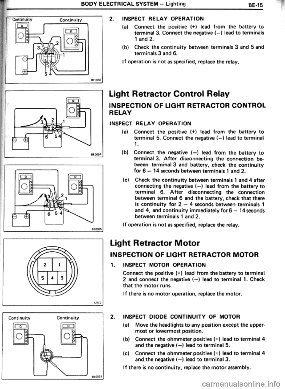 TOYOTA CELICA 1986 Service Repair Manual TOYOTA CELICA 1986 Service Repair Manual