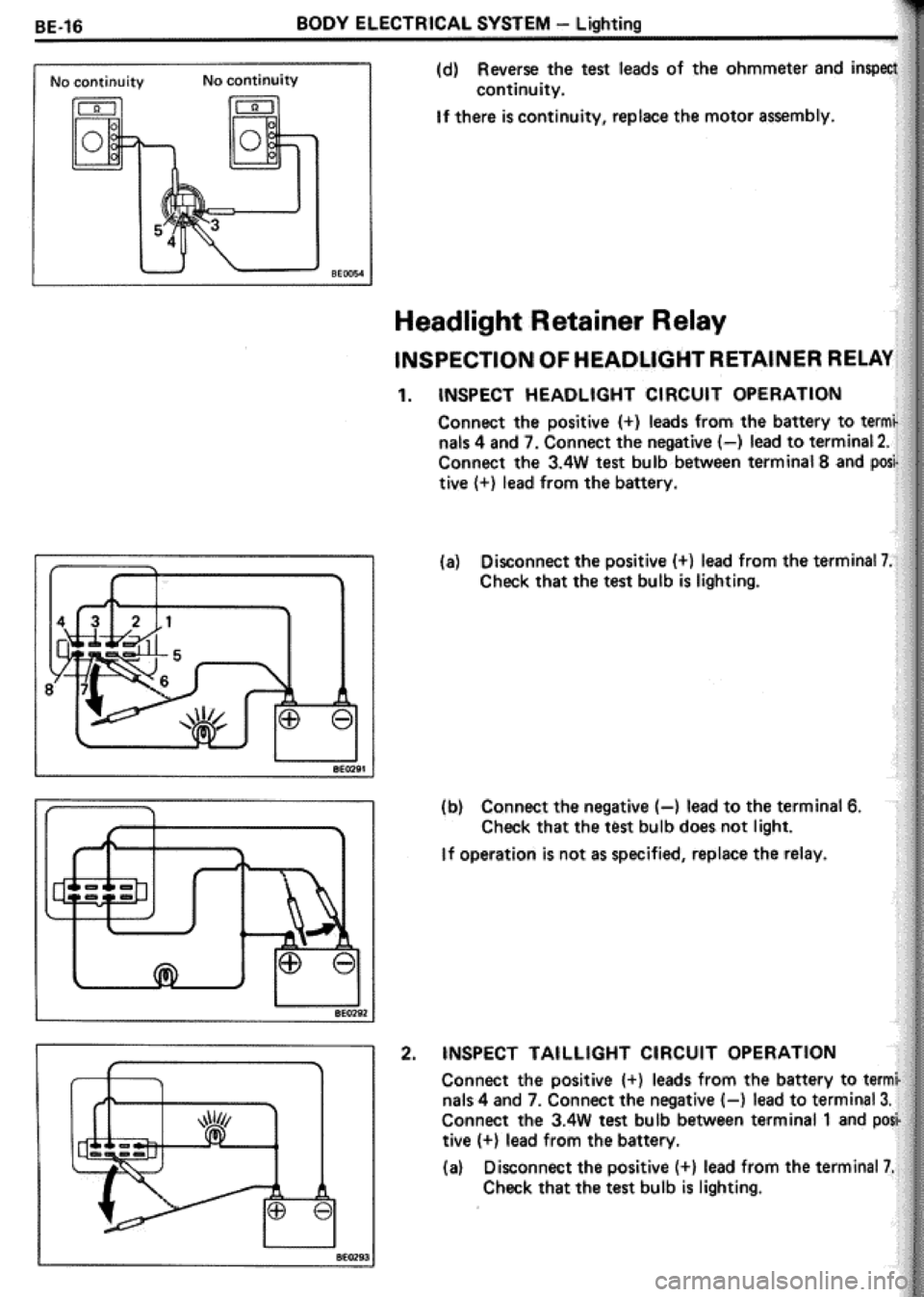 TOYOTA CELICA 1986 Service Repair Manual TOYOTA CELICA 1986 Service Repair Manual