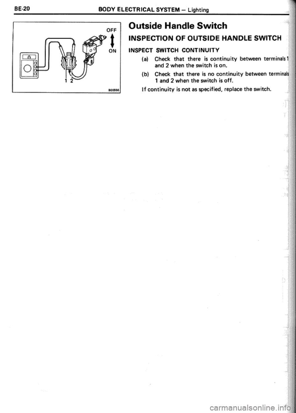 TOYOTA CELICA 1986 Service Repair Manual TOYOTA CELICA 1986 Service Repair Manual