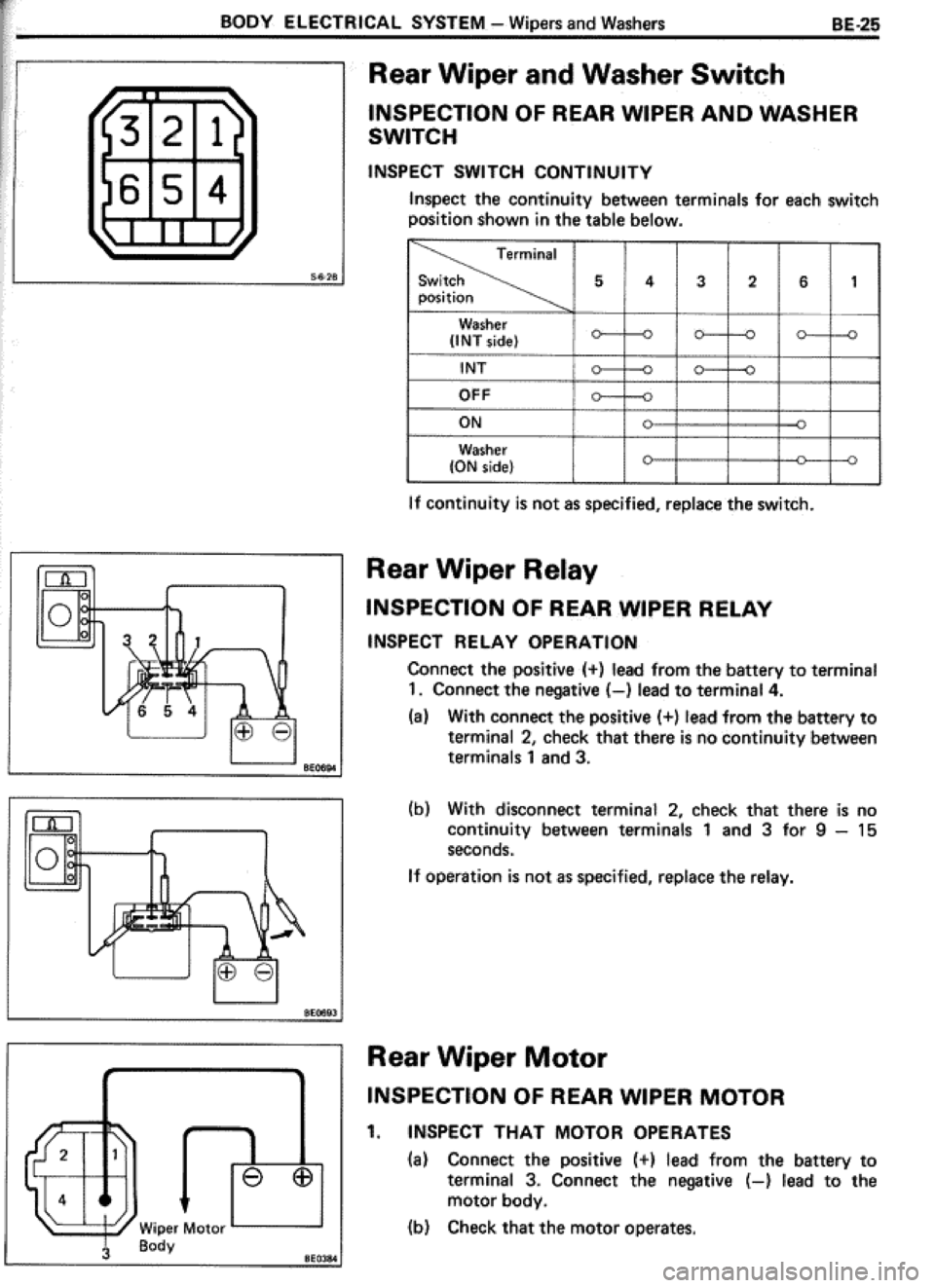 TOYOTA CELICA 1986  Service Repair Manual 