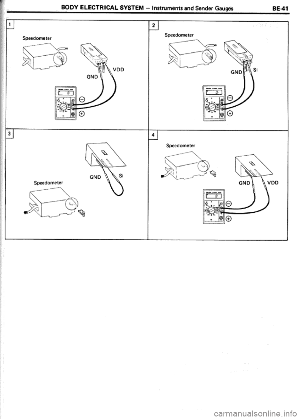 TOYOTA CELICA 1986  Service Repair Manual 