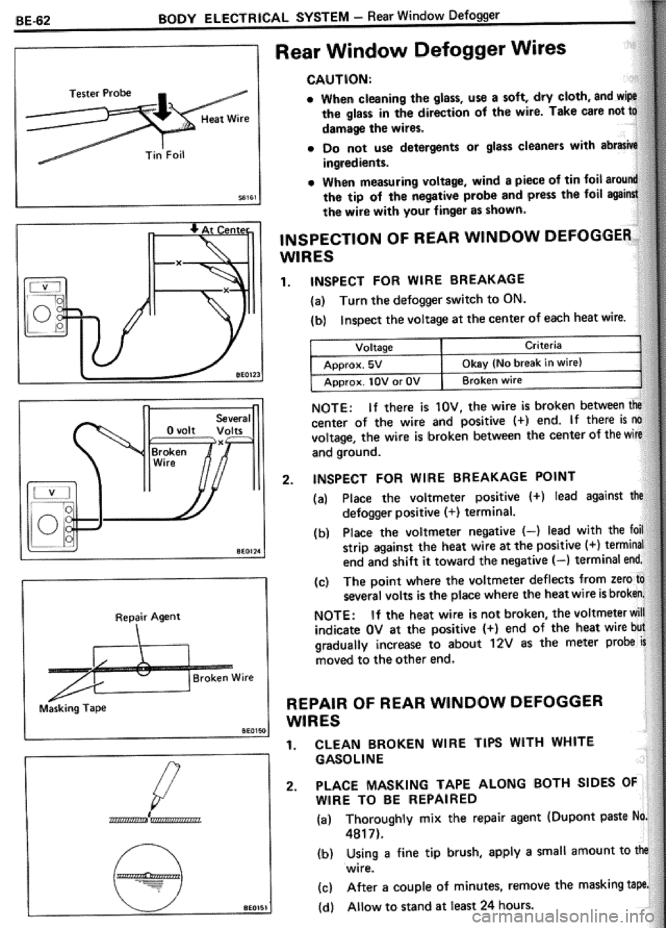 TOYOTA CELICA 1986 Service Repair Manual TOYOTA CELICA 1986 Service Repair Manual