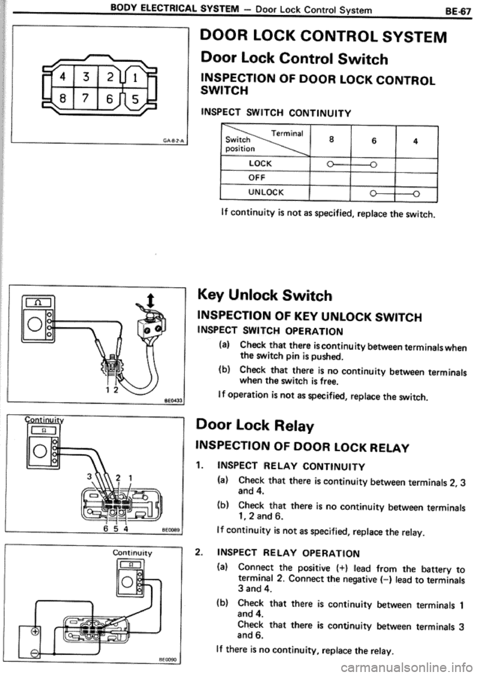 TOYOTA CELICA 1986 Service Repair Manual TOYOTA CELICA 1986 Service Repair Manual