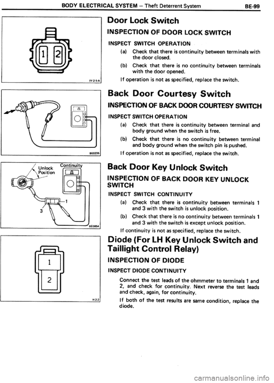 TOYOTA CELICA 1986 Service Repair Manual TOYOTA CELICA 1986 Service Repair Manual