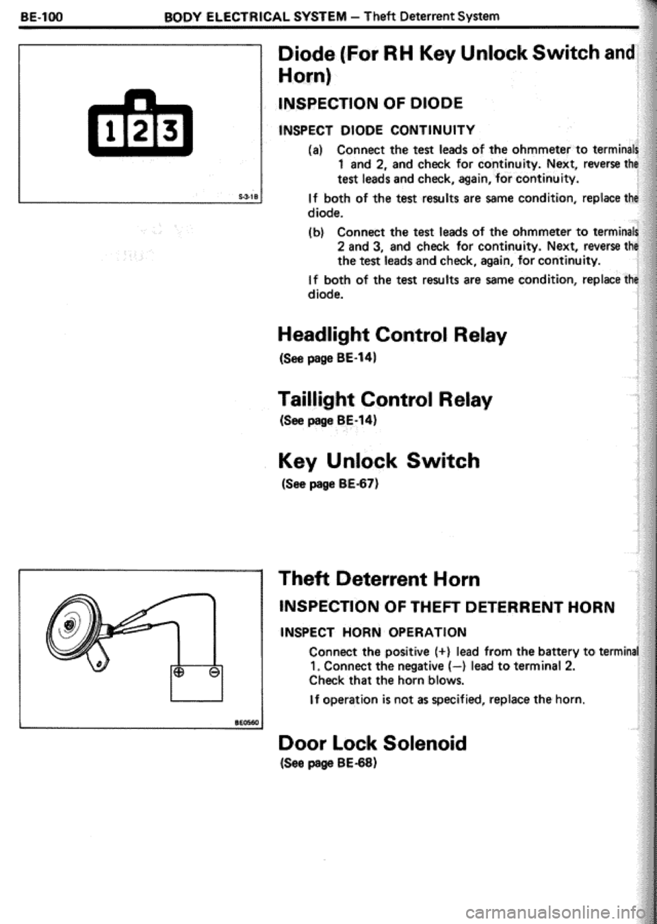 TOYOTA CELICA 1986 Service Repair Manual TOYOTA CELICA 1986 Service Repair Manual