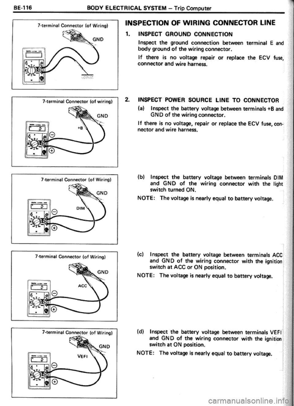 TOYOTA CELICA 1986 Service Repair Manual TOYOTA CELICA 1986 Service Repair Manual