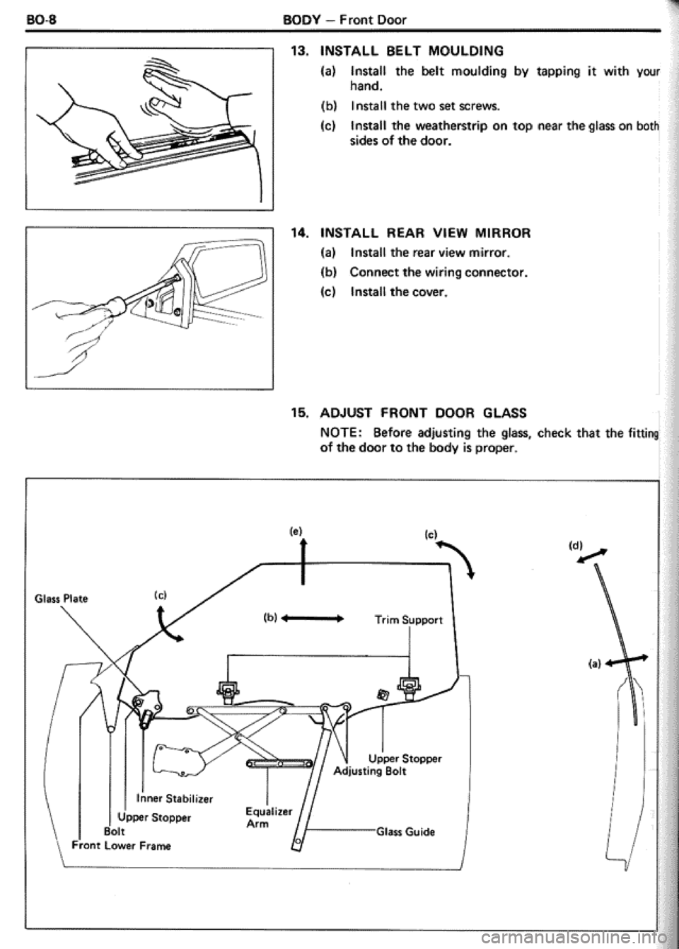 TOYOTA CELICA 1986 Service Repair Manual TOYOTA CELICA 1986 Service Repair Manual