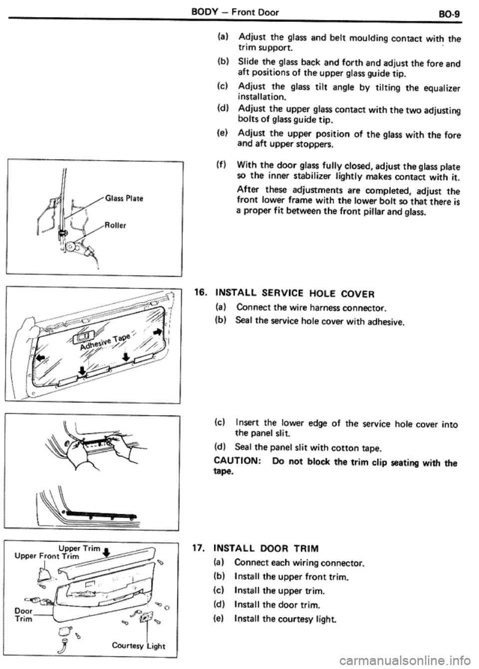 TOYOTA CELICA 1986 Service Repair Manual TOYOTA CELICA 1986 Service Repair Manual