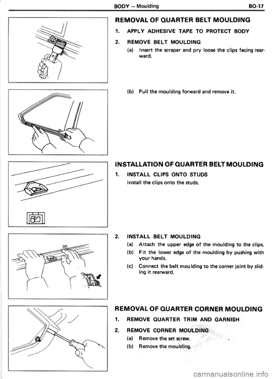 TOYOTA CELICA 1986 Service Repair Manual TOYOTA CELICA 1986 Service Repair Manual