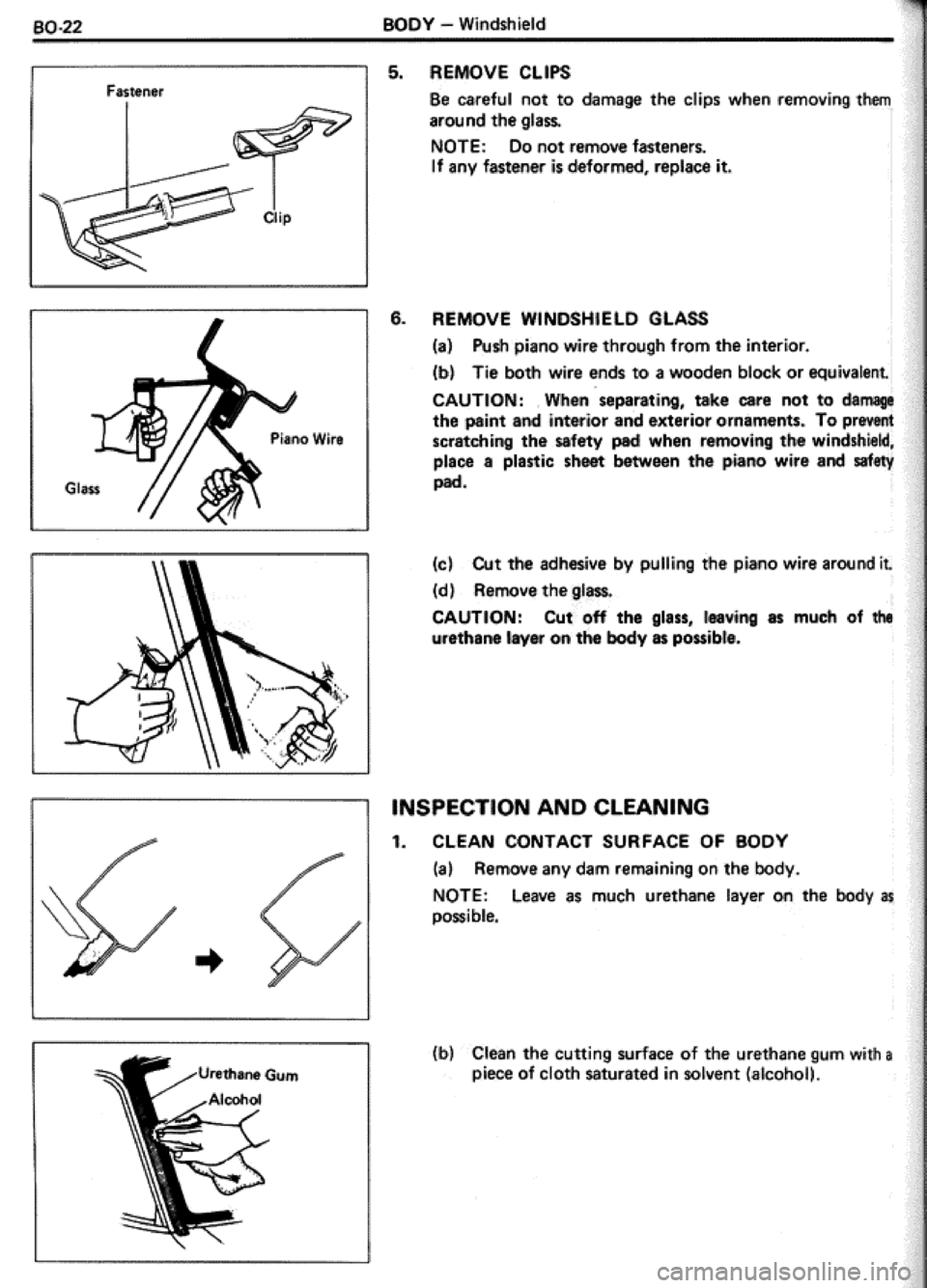 TOYOTA CELICA 1986 Service Repair Manual TOYOTA CELICA 1986 Service Repair Manual