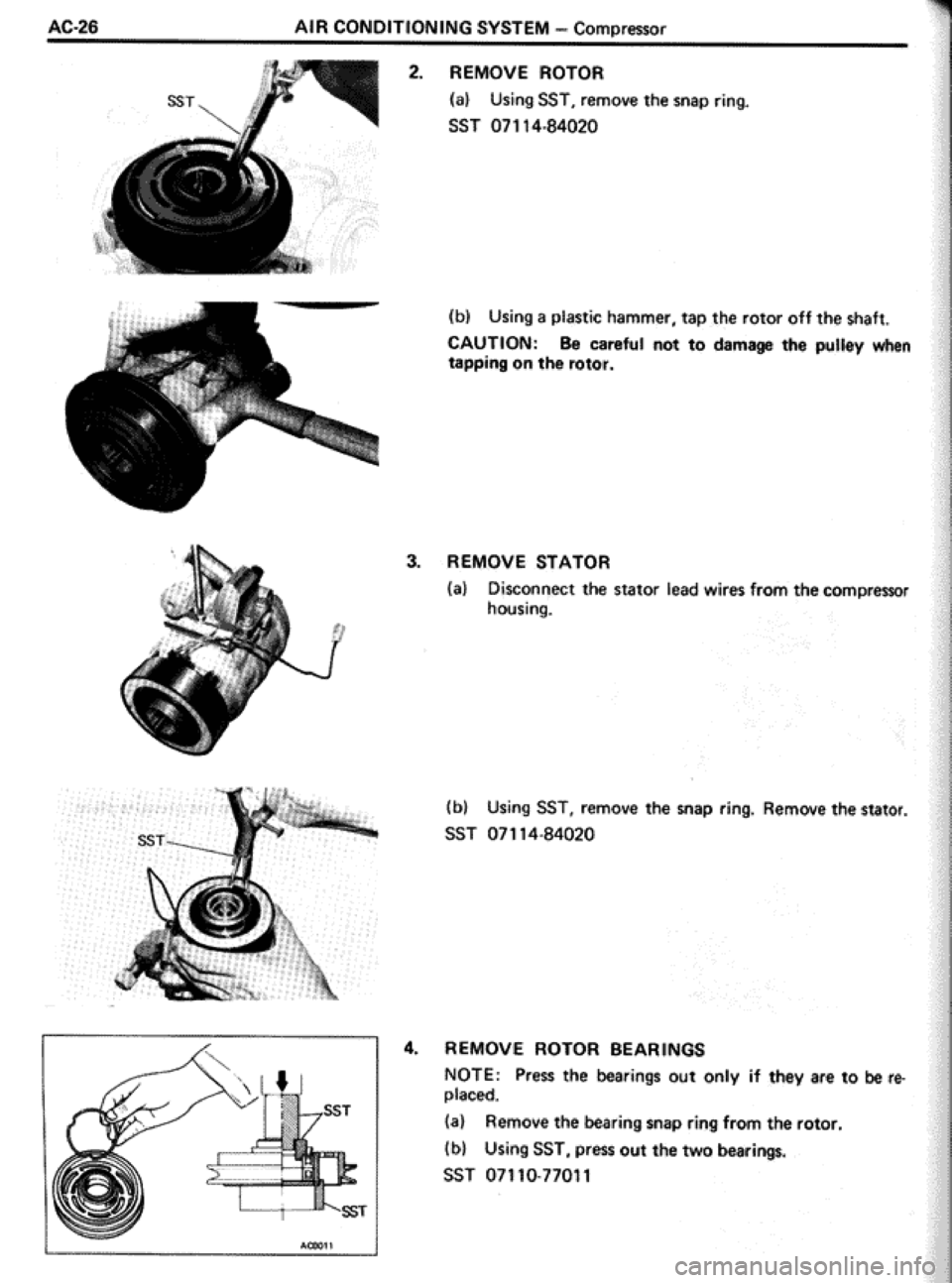 TOYOTA CELICA 1986 Service Repair Manual TOYOTA CELICA 1986 Service Repair Manual