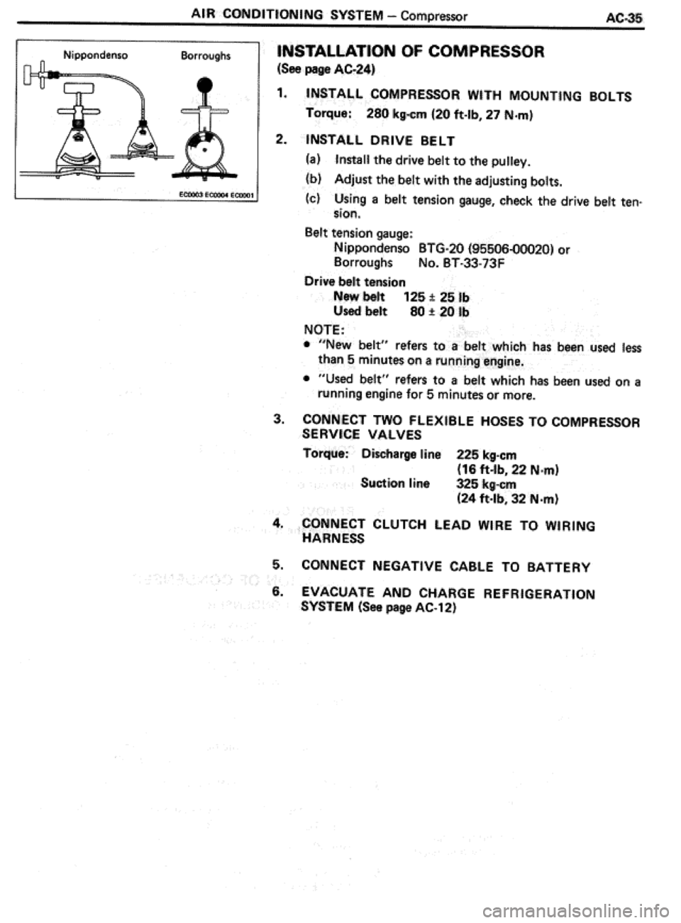 TOYOTA CELICA 1986 Service Repair Manual TOYOTA CELICA 1986 Service Repair Manual
