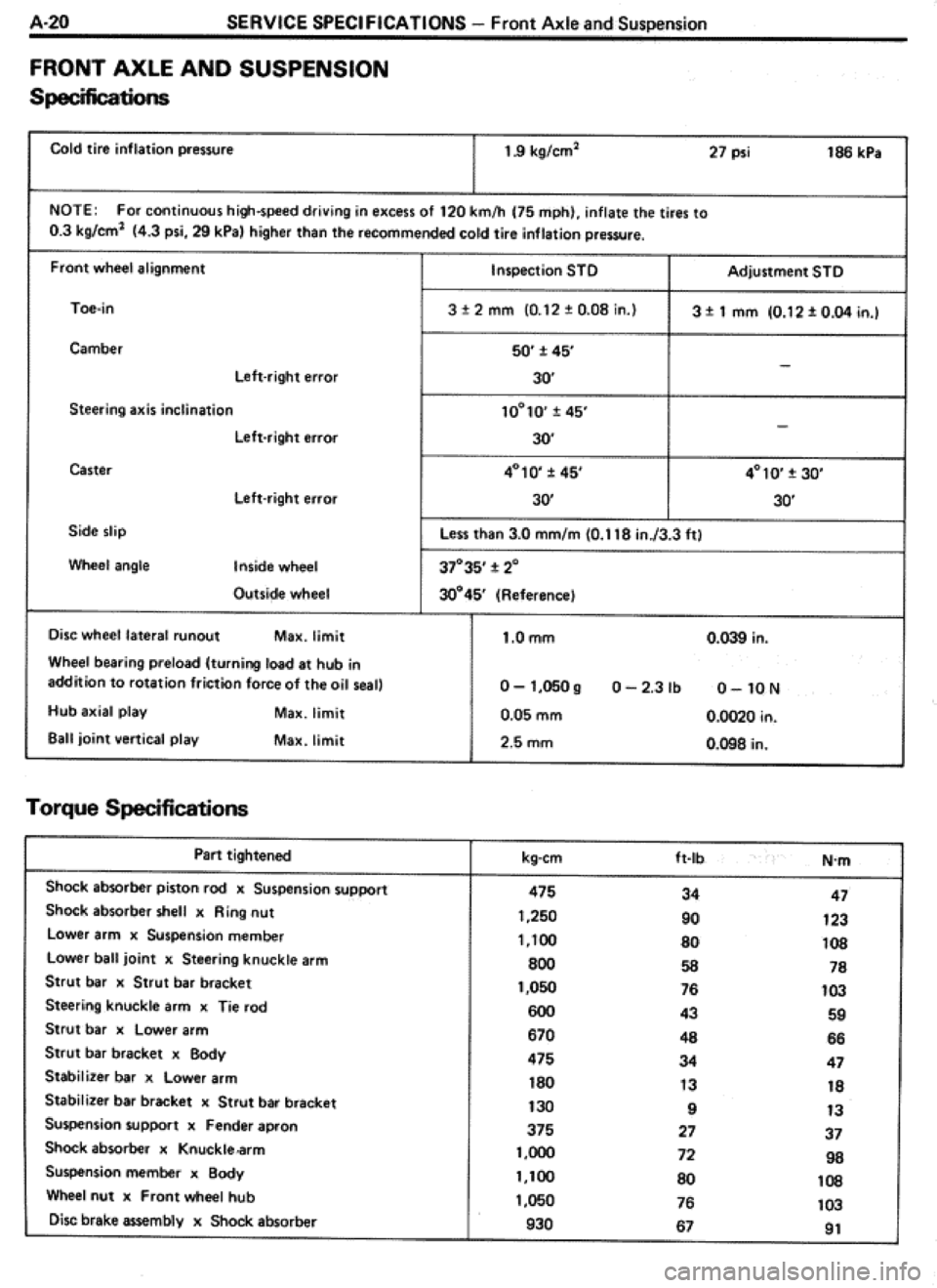 TOYOTA CELICA 1986 Service Repair Manual TOYOTA CELICA 1986 Service Repair Manual