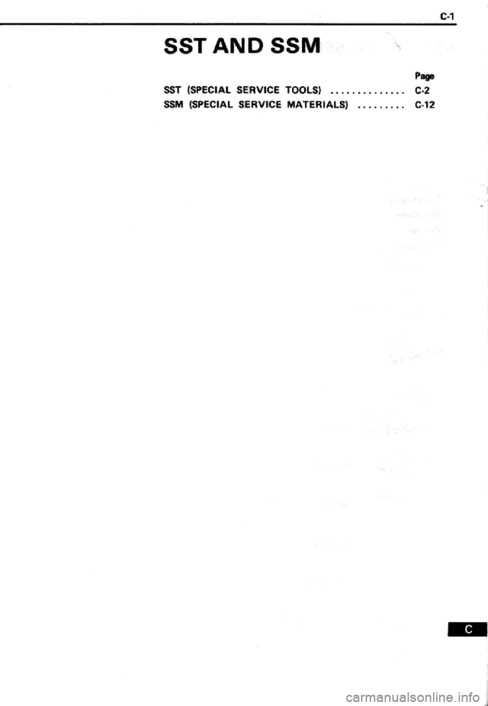 TOYOTA CELICA 1986 Service Repair Manual TOYOTA CELICA 1986 Service Repair Manual