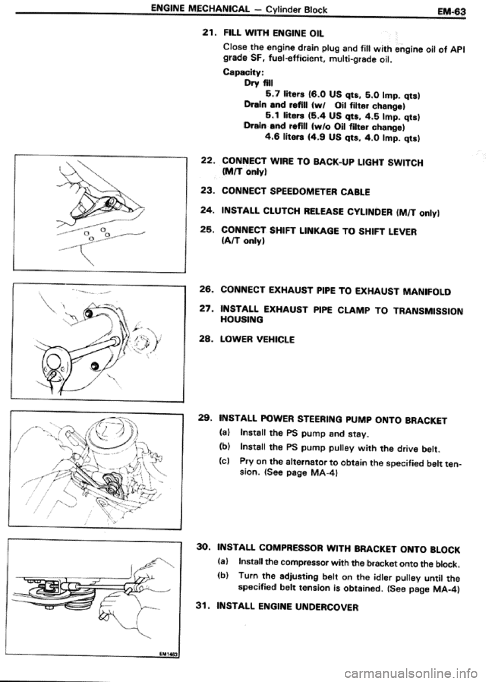TOYOTA CELICA 1986 Service Manual Online TOYOTA CELICA 1986 Service Manual Online